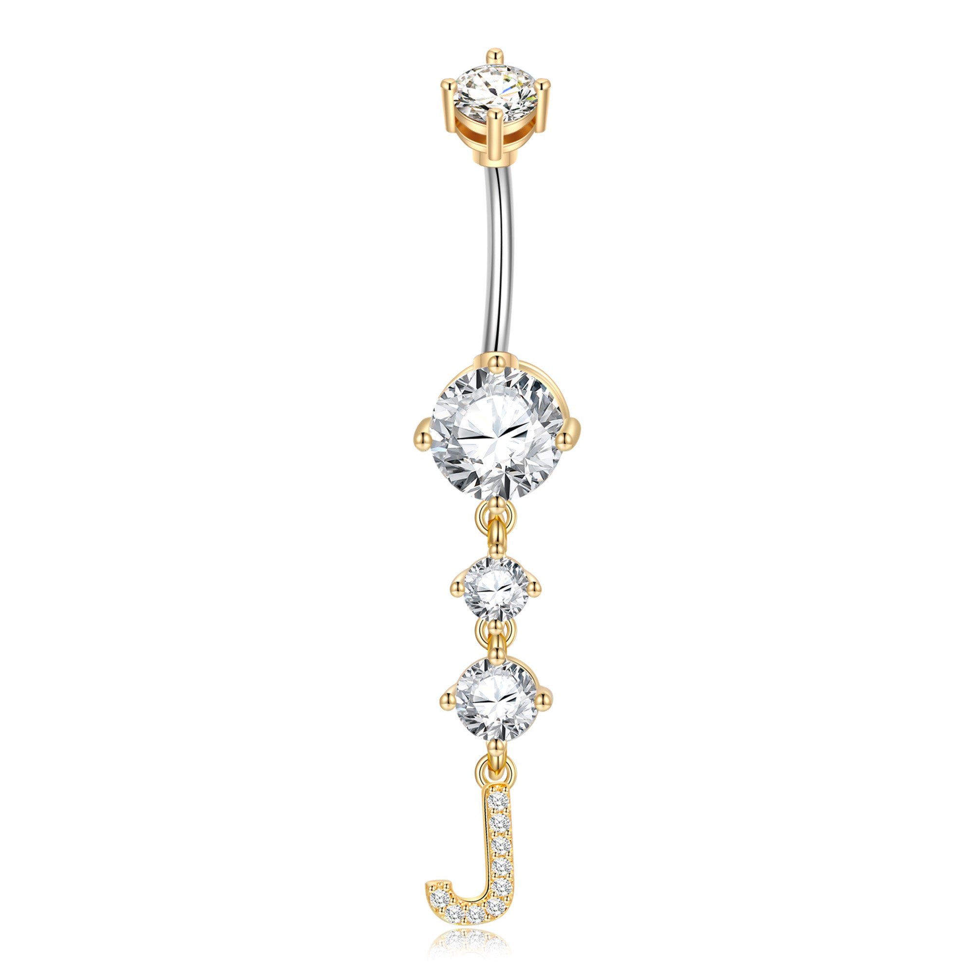 Navel Barbell Stud Body Piercing Belly Button Rings for Women