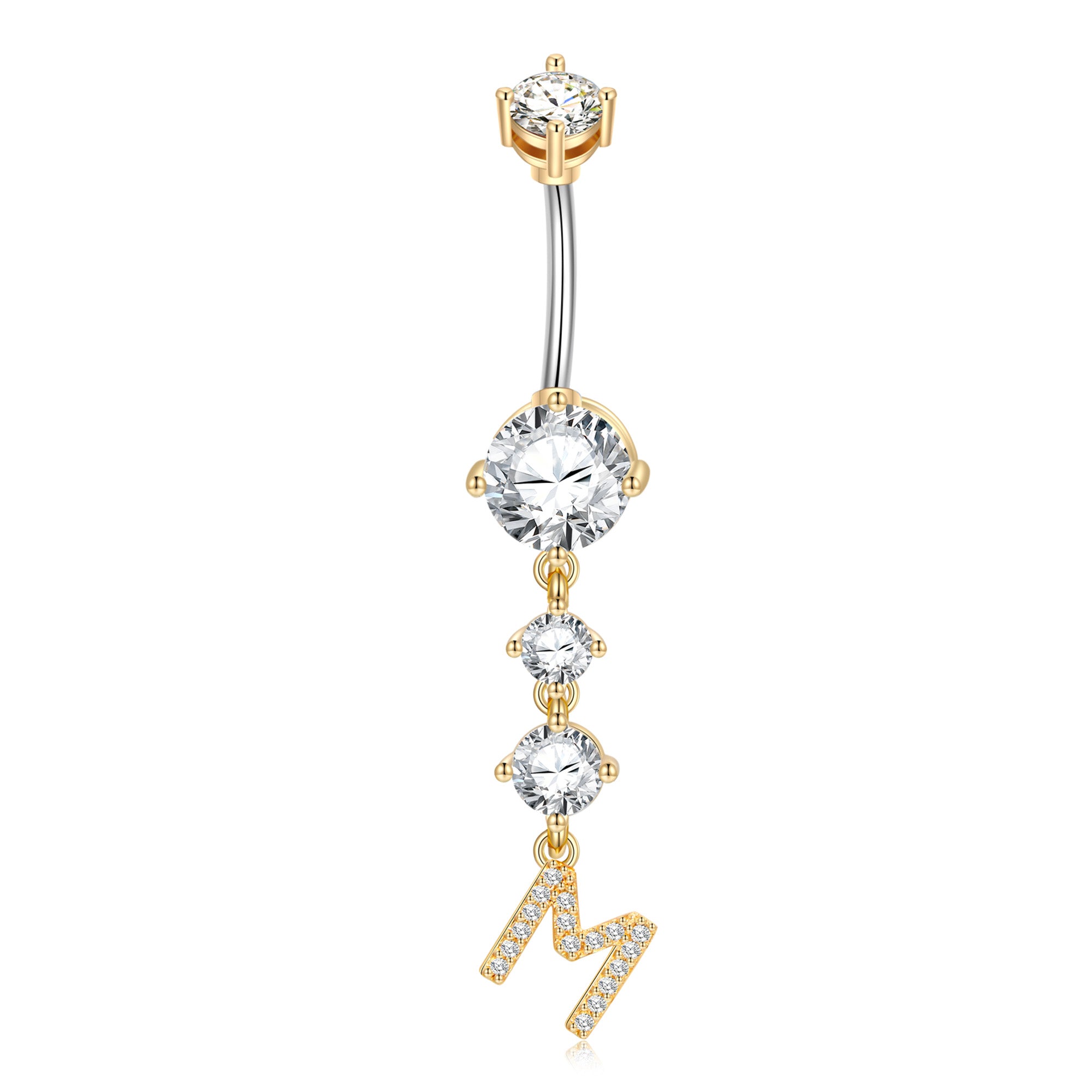 Navel Barbell Stud Body Piercing Belly Button Rings for Women