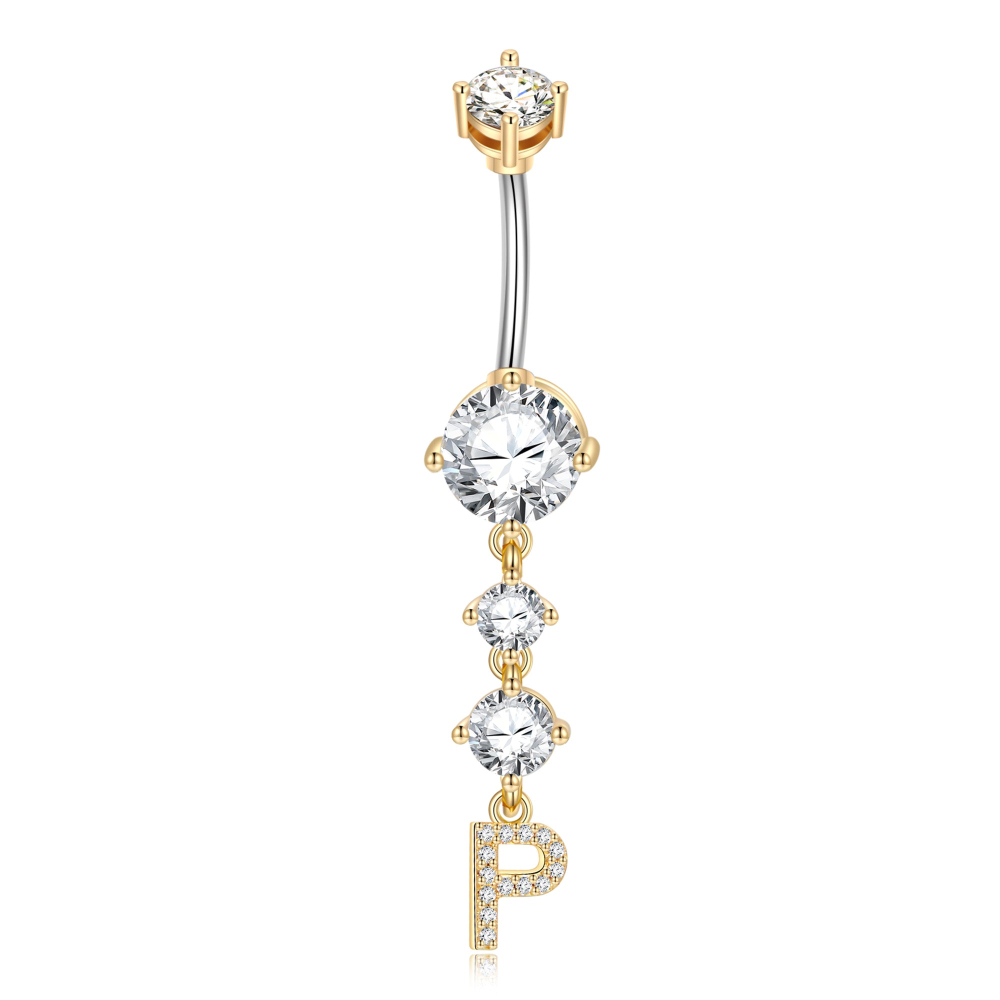 Navel Barbell Stud Body Piercing Belly Button Rings for Women
