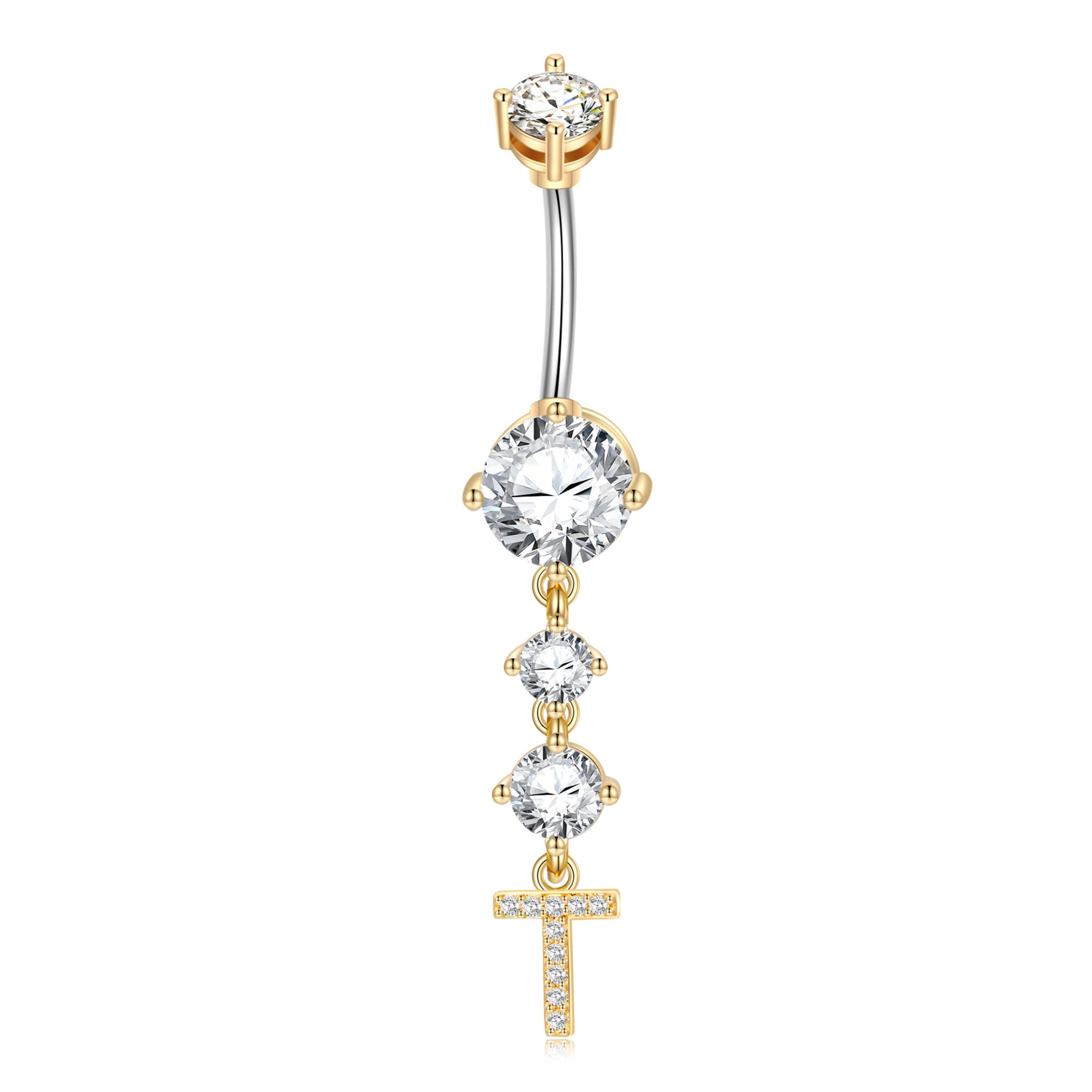 Navel Barbell Stud Body Piercing Belly Button Rings for Women