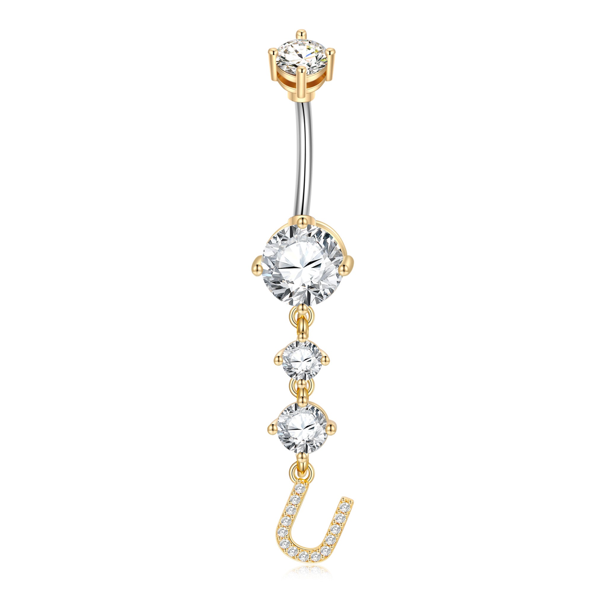 Navel Barbell Stud Body Piercing Belly Button Rings for Women