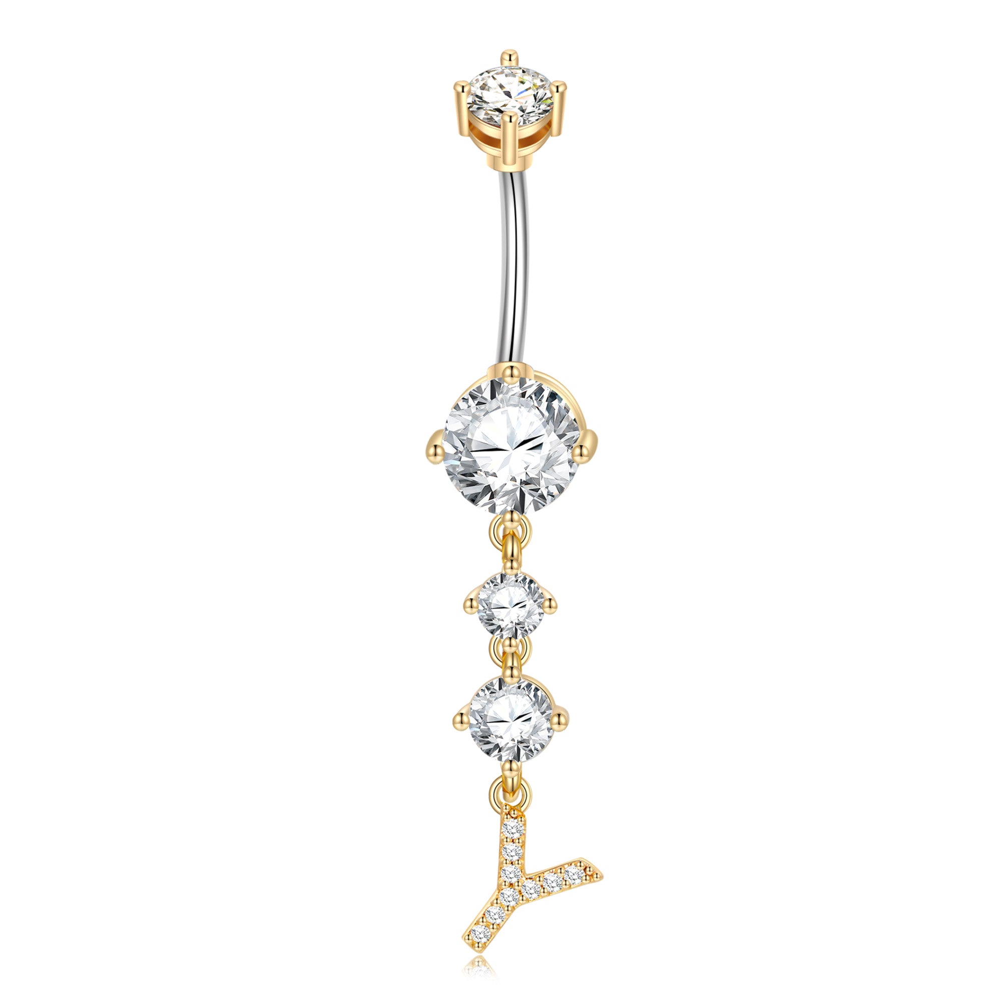 Navel Barbell Stud Body Piercing Belly Button Rings for Women