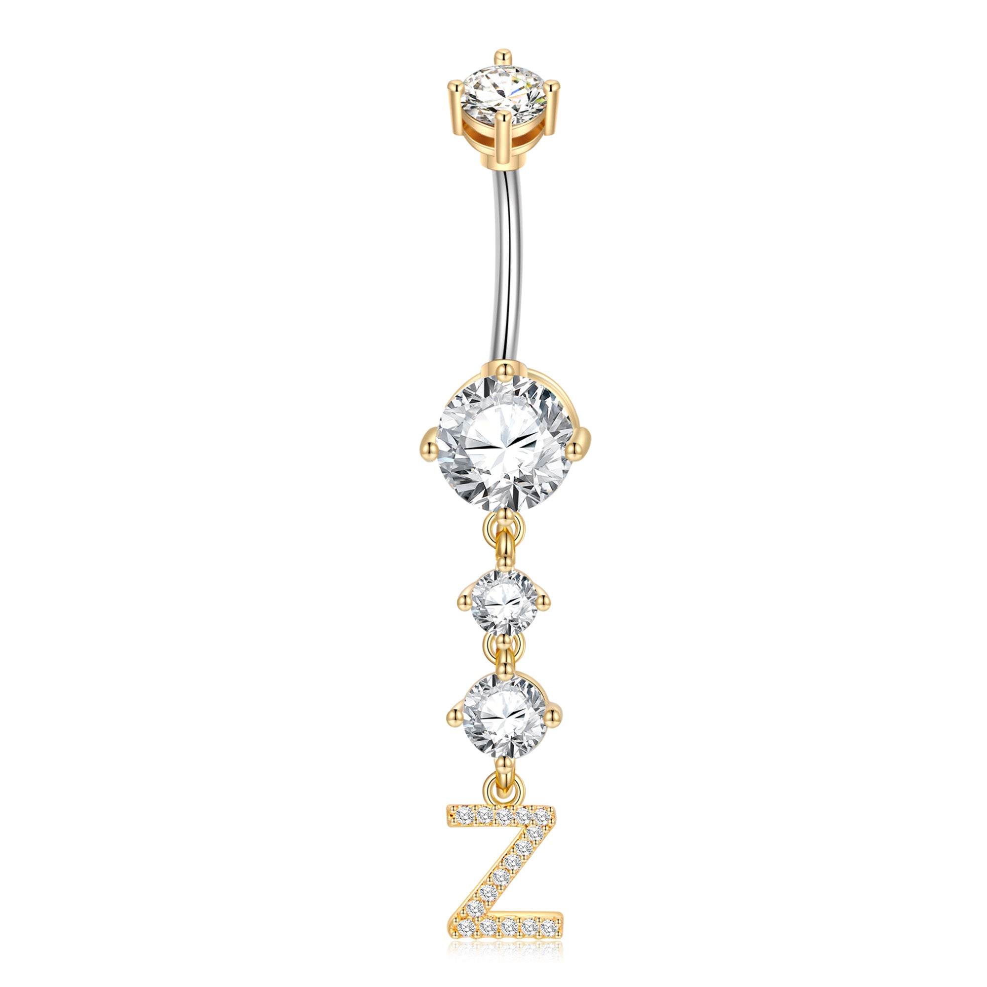 Navel Barbell Stud Body Piercing Belly Button Rings for Women