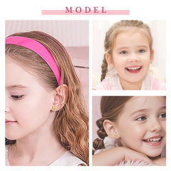 Turandoss 14K Gold Plated Colorful Cz Initial Unicorn Stud Earrings for Teens Little Girls Daughter Kids Jewelry Birthday Gifts for Women