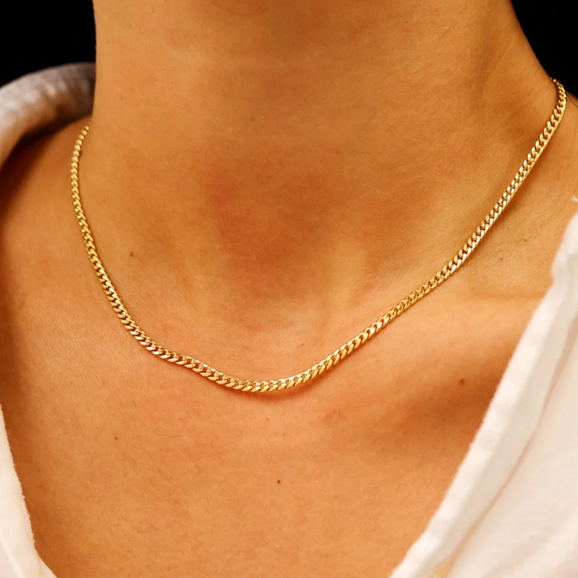 Gold Layered Initial Necklaces for Women Trendy