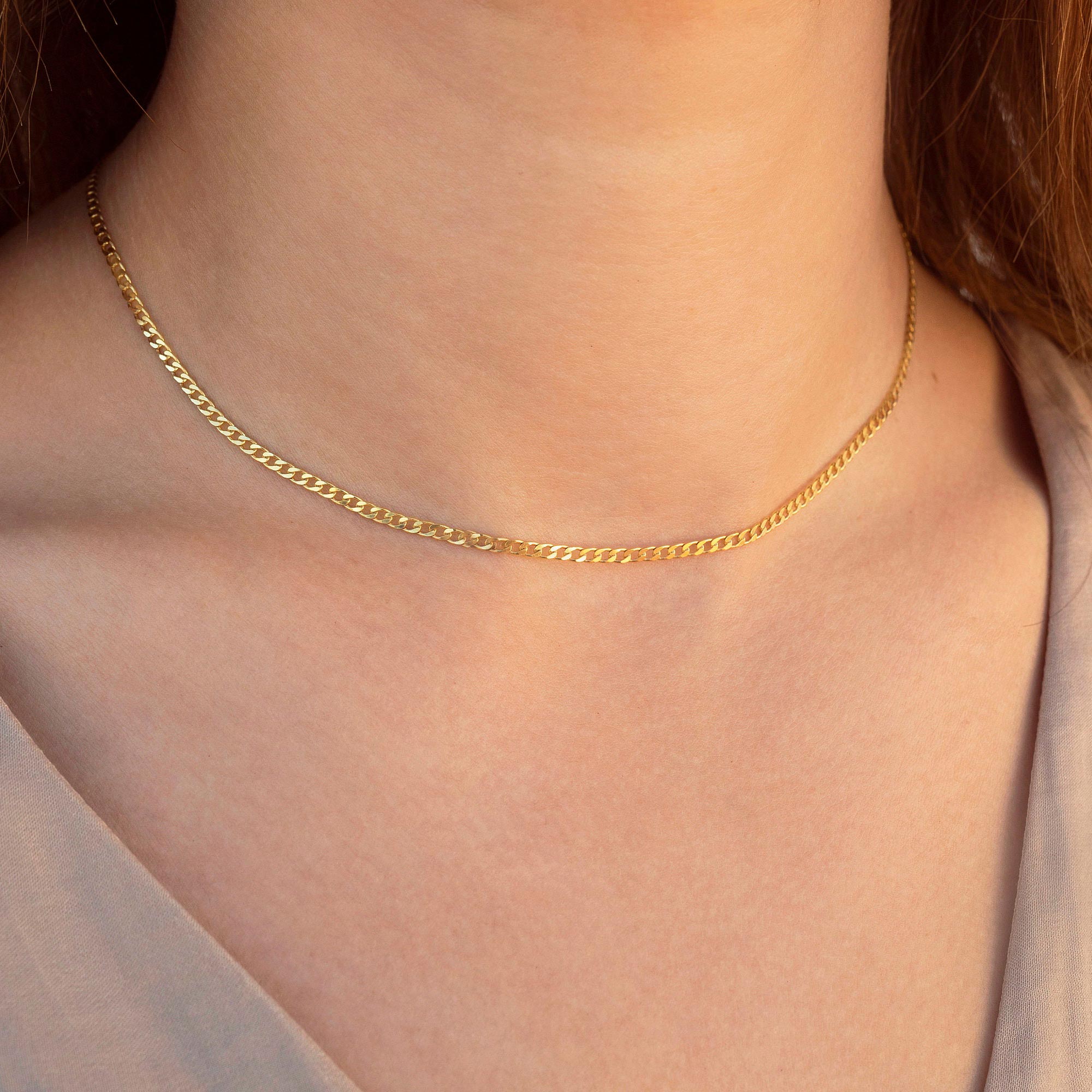 Gold Layered Initial Necklaces for Women Trendy