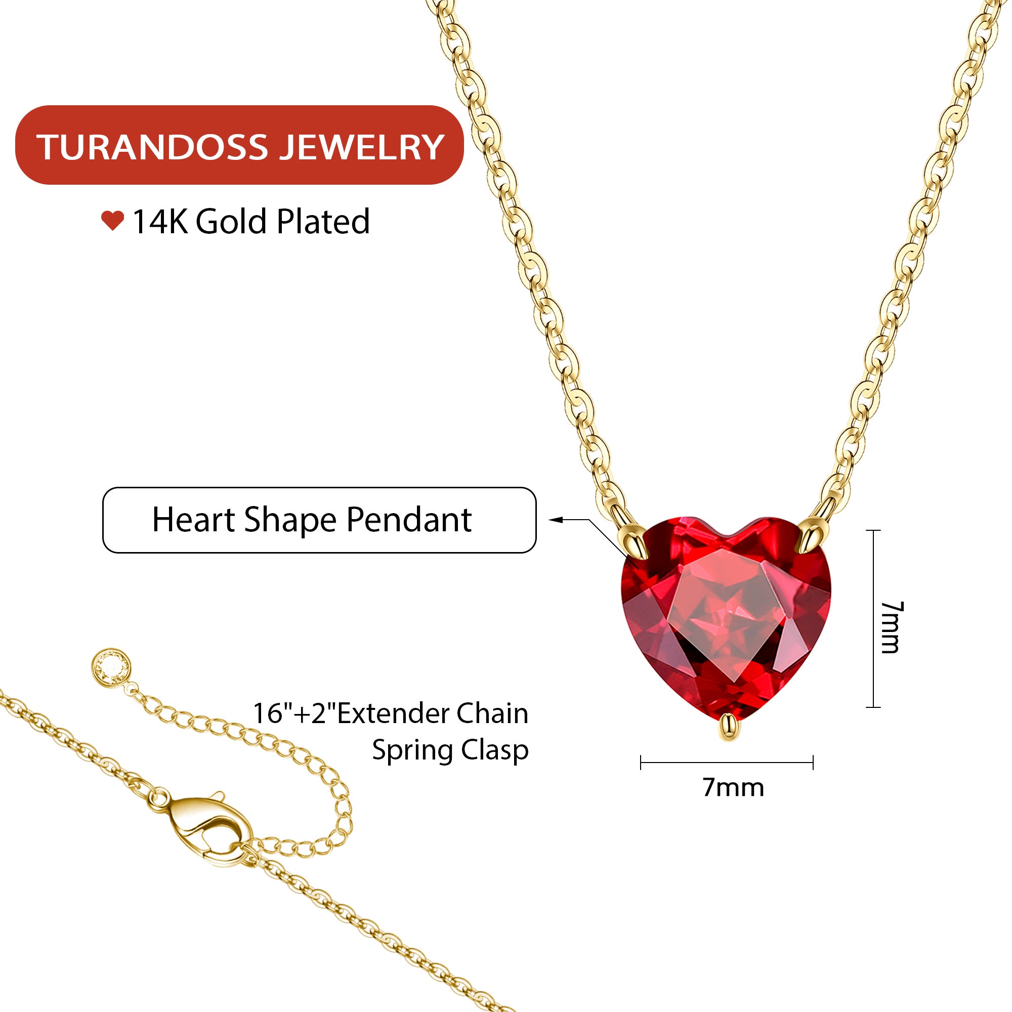 Love Heart Necklace
