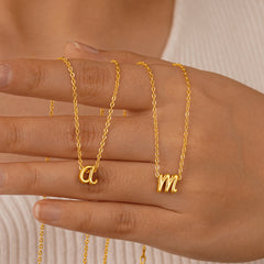 Turandoss Graduation Gift, Cross Initial Necklace, 14K Gold Plated Layered Jewelry for Her