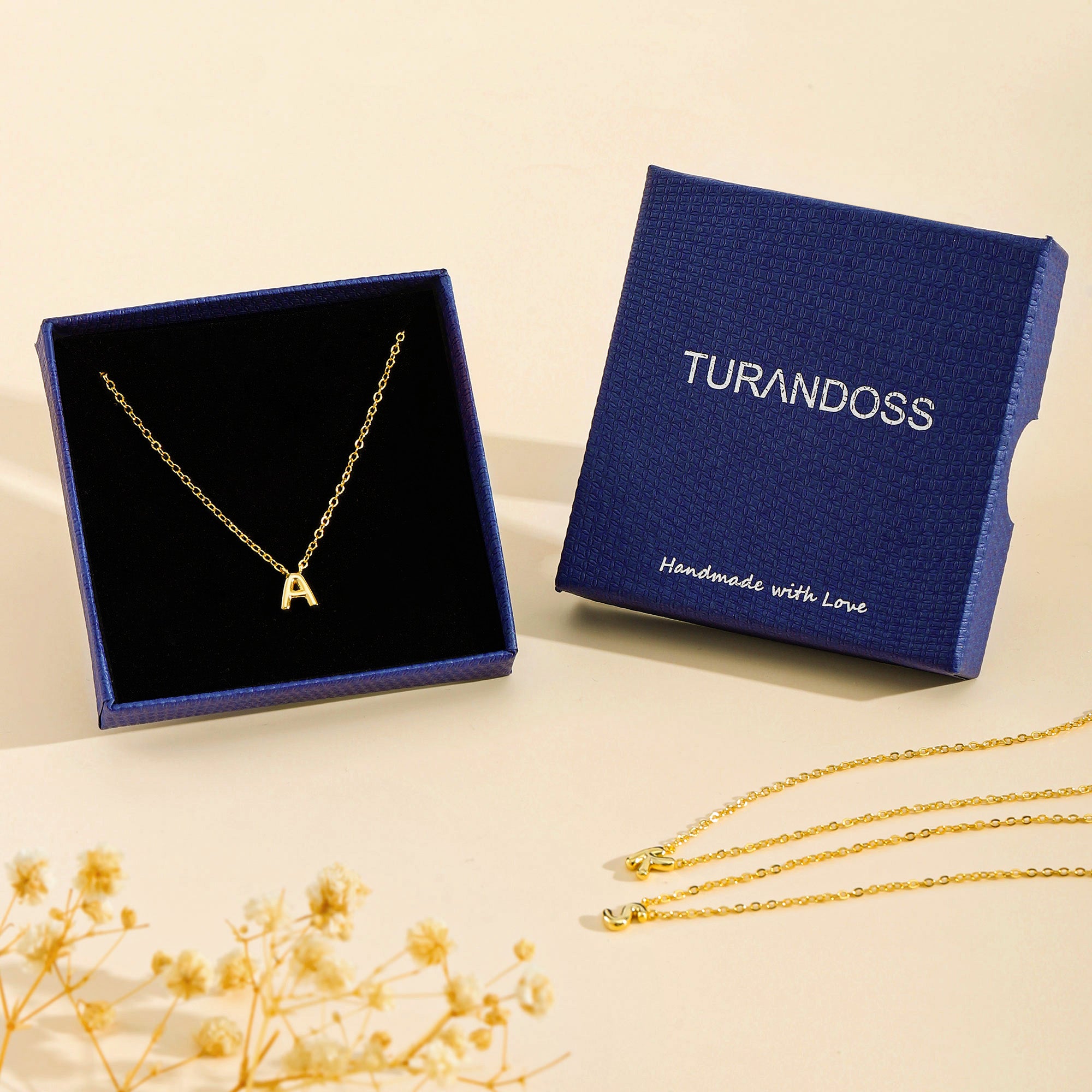Initial Necklaces for Women Trendy