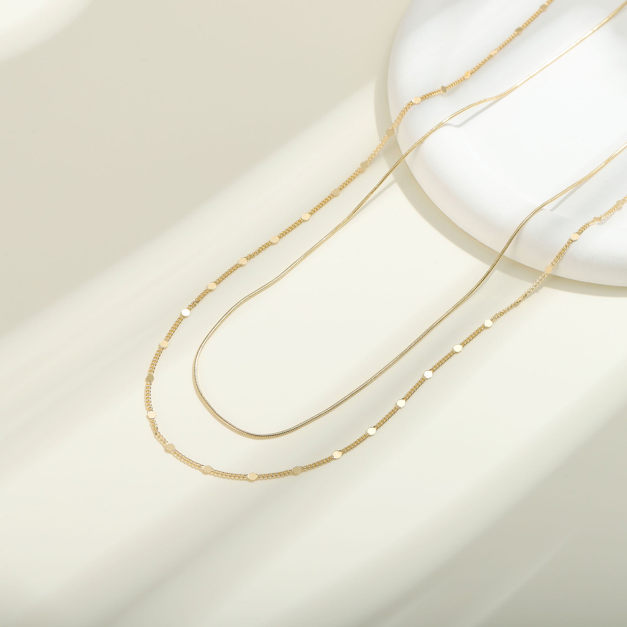 Sequin &Snake Chain  for Women