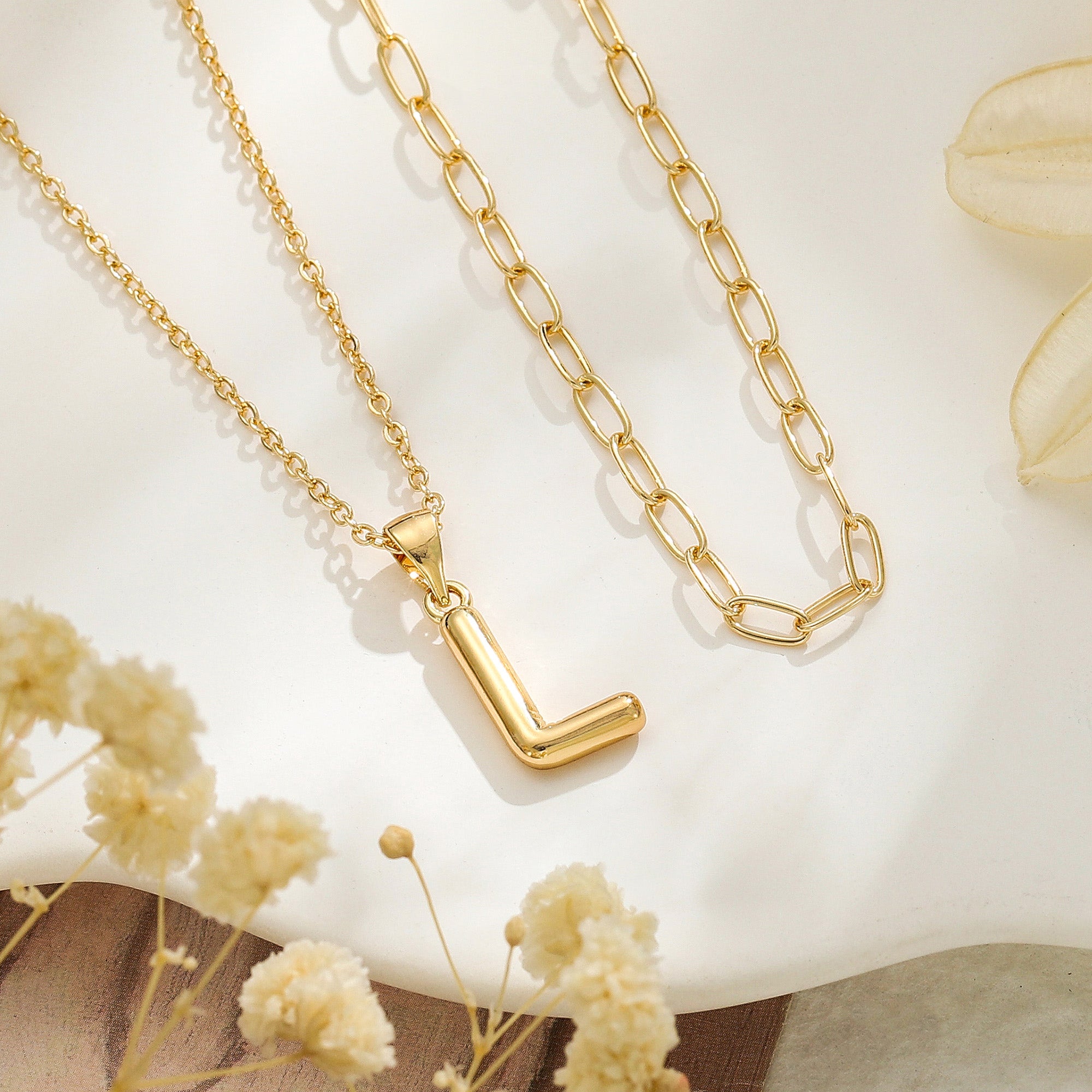 Gold Bubble Necklace for Women