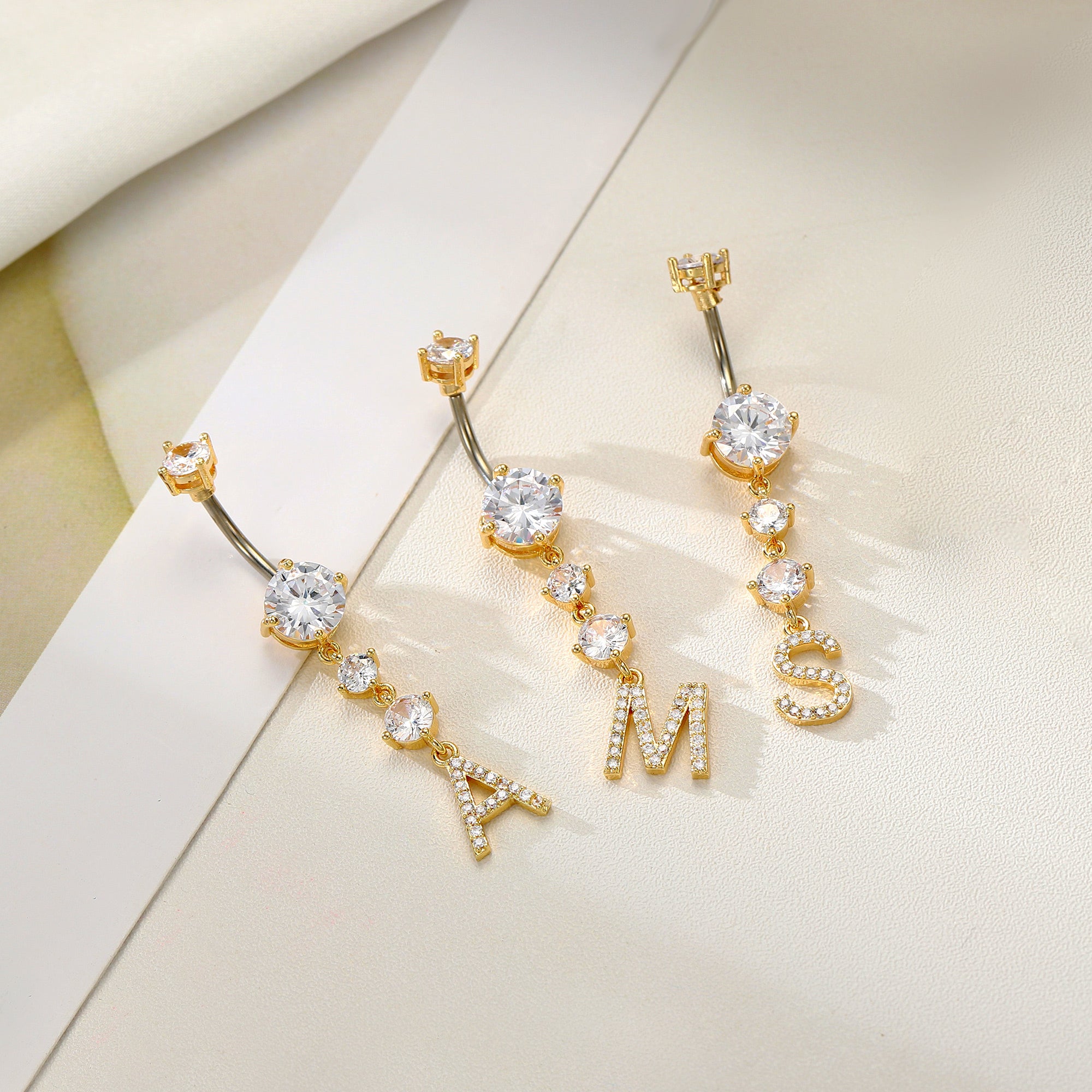 Navel Barbell Stud Body Piercing Belly Button Rings for Women
