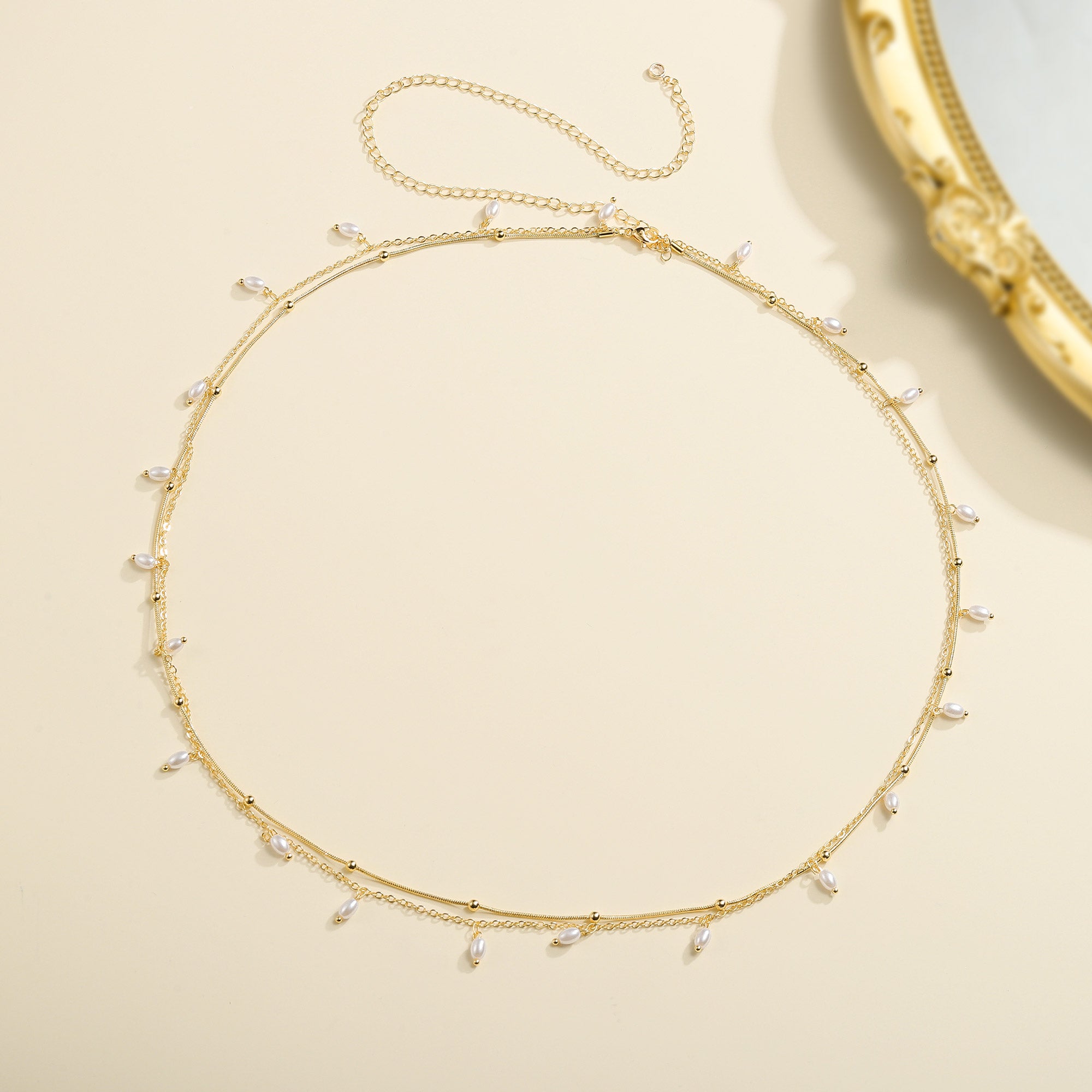 Satellite& Pearl Chain  for Women