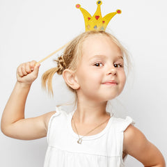 Turandoss Gold Heart Unicorn Necklace for Girls - Initial Zircon Pendant Necklace for Kids 4 -13 Year Old, Unicorn Birthday Gifts for Girls, 18+2.5In