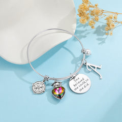 Turandoss 2026 Graduation Gifts for Her Class Of 2026 Inspirational Bangle Bracelet Trendy Jewelry Gifts High School College Senior Grad Gifts for Her Women Best Friends Sister Grad Present