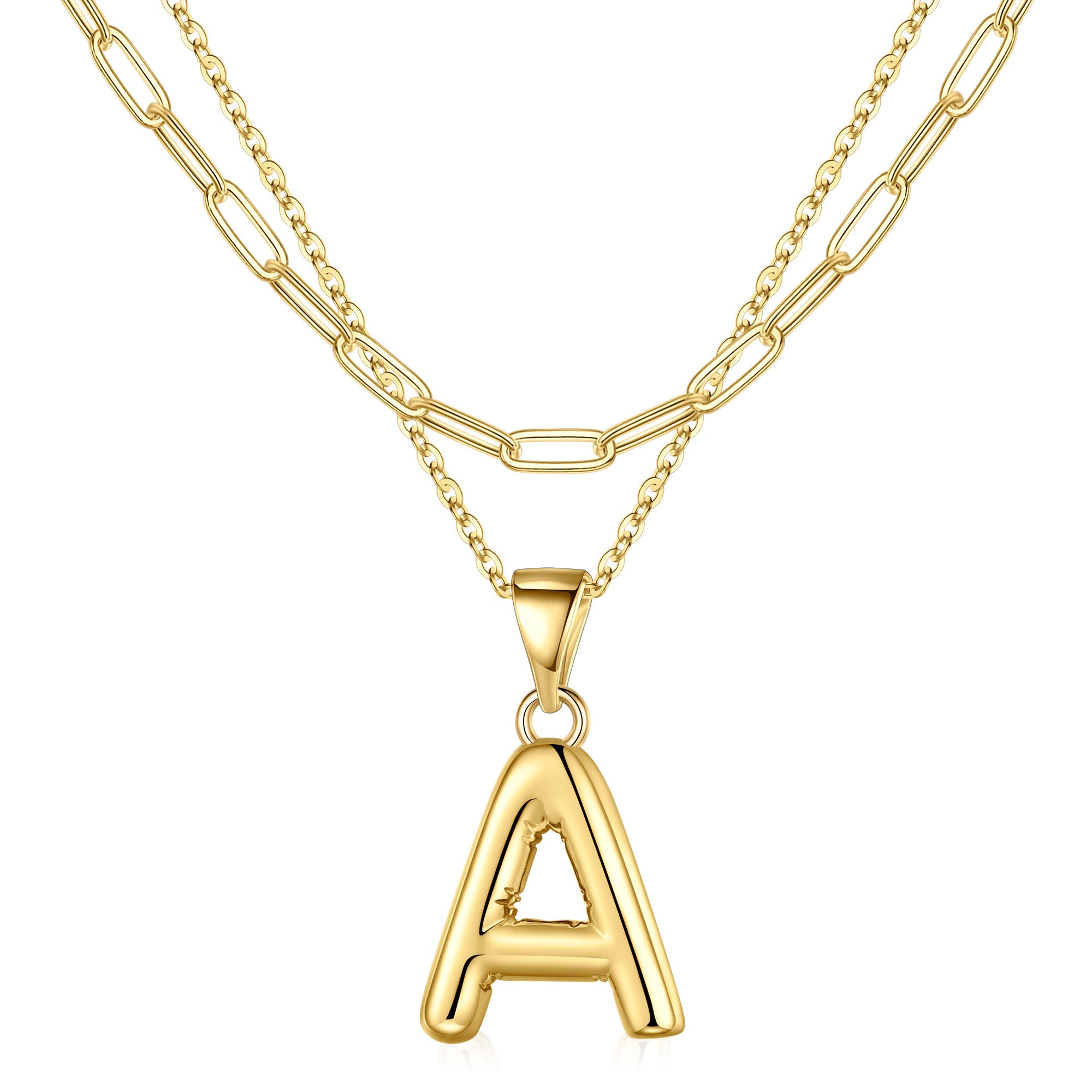 Gold Bubble Necklace for Women
