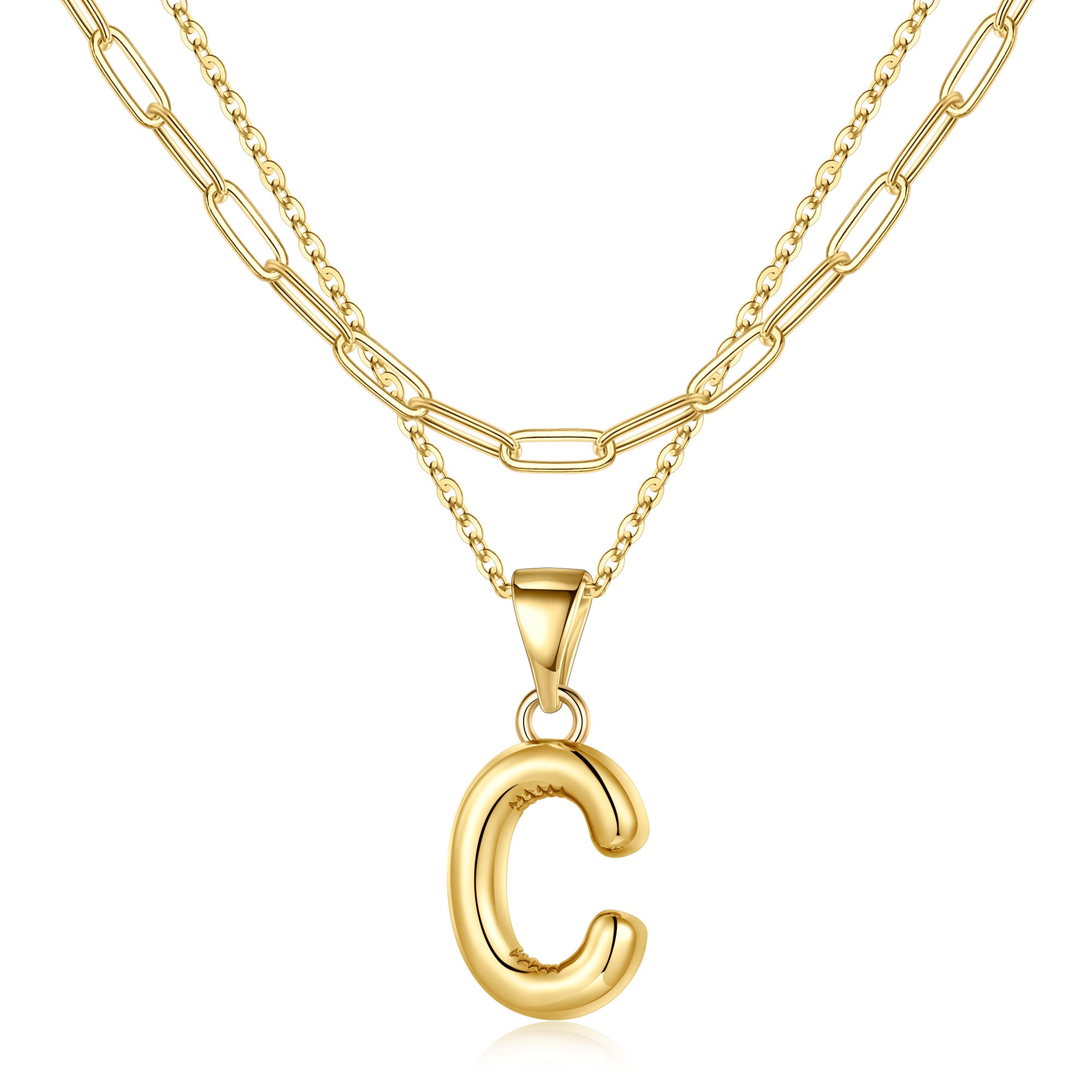 Gold Bubble Necklace for Women