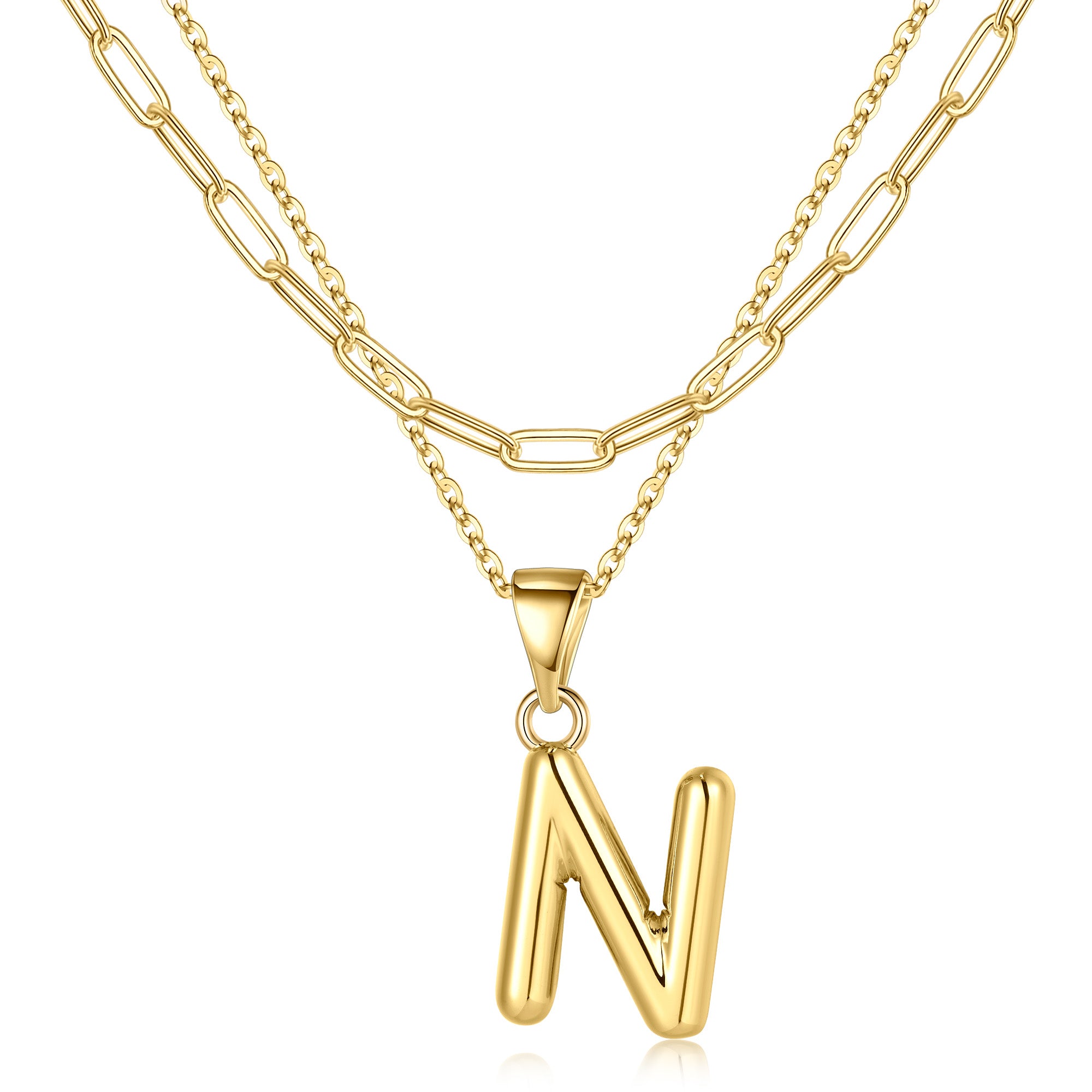 Gold Bubble Necklace for Women