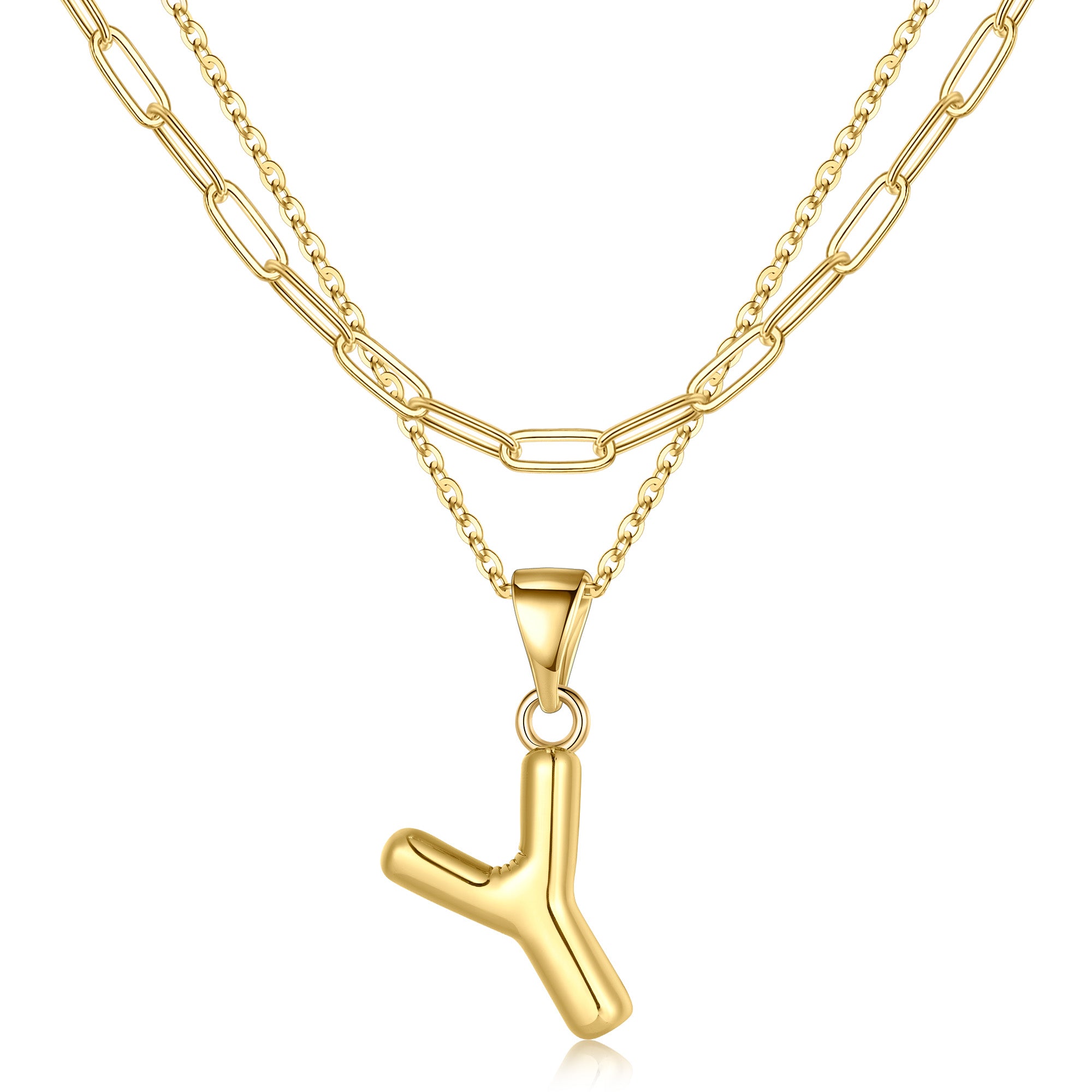 Gold Bubble Necklace for Women