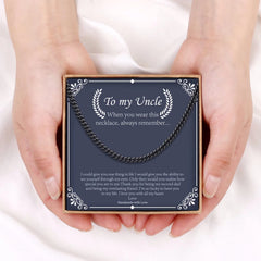 Turandoss Chunky Cuban Link Necklaces Gifts for Men Dainty Black Cuban Chain Simple Trendy Jewelry Birthday Anniversary Valentines Day Gifts for Men Boy Boyfriend