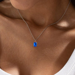 Turandoss Birthstone Necklace for Women, Pink Necklaces for Women October Birthstone Necklace Pink Sapphire Gold-Plated Layered Necklaces Personalized Birthday Gifts