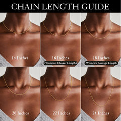 Turandoss S925 Sterling Silver Chain Necklace for Women 14K White Gold Plated Satellite Bead Chain Choker Dainty Italian Quality Sturdy Hypoallergenic Necklace 14-24 inch Jewelry Gifts for Men Women Girls