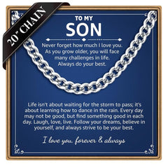 Turandoss Cuban Link Chain Necklace Gifts for Men 7mm Width Stainless Steel Cuban Chain Fashion Jewelry Valentines Day Anniversary Birthday Gift for Him Boyfriend