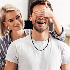 Turandoss Birthday Annyversary Christmas Gifts for Boyfriend Him Silver Box Chain Necklace for Men Cuban Link 20 Sturdy Jewelry Trendy Stainless Steel