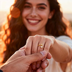 Turandoss Mothers Day Gifts 18K Gold Plated Initial Rings for Women Girls Adjustable Letter A-Z Initial Ring Mothers Day Birthday Gifts for Mom Women Teen Girl Gift