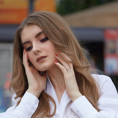 Turandoss 1.5Ct Moissanite Rings for Women D Color Vvs1 Clarity Solitaire Half Eternity S925 Sterling Silver Wedding Anniversary Engagement Bands Jewelry Gifts for Wife Girlfriend