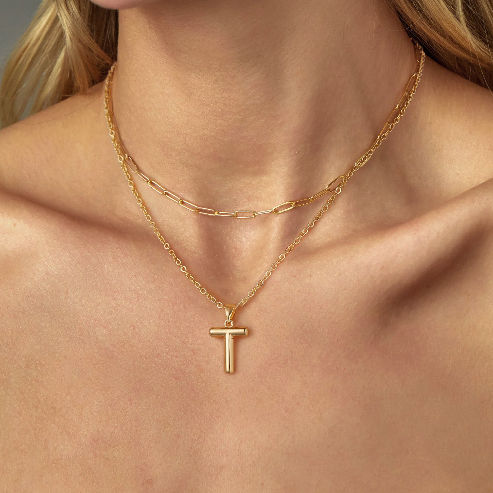 Gold Bubble Necklace for Women