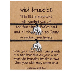 String Bracelet for Girls Elephant Gifts